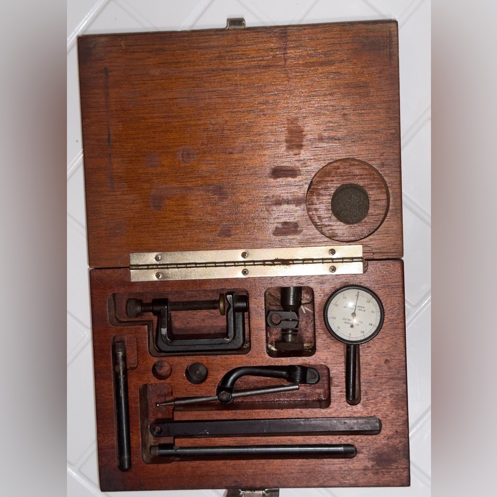 Vintage Brown & Sharpe Bestest Complete Universal Indicator Set.